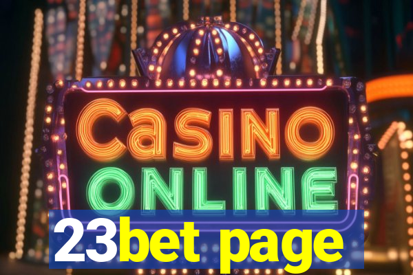 23bet page